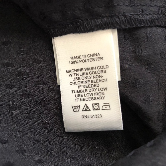 NWT! CeCe Charming Navy Lilac Caviar Top 3X - Picture 13 of 13